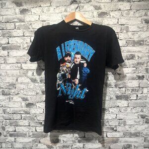 EUC Next Level Apparel Backstreet Boys Nsync Tour Black Graphic T-Shirt Size S